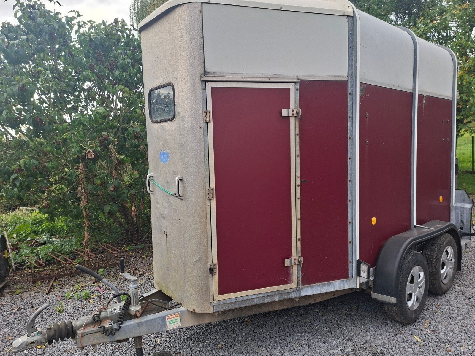 van ifor williams, Enlèvement, Utilisé, Aluminium, Remorque 2 chevaux