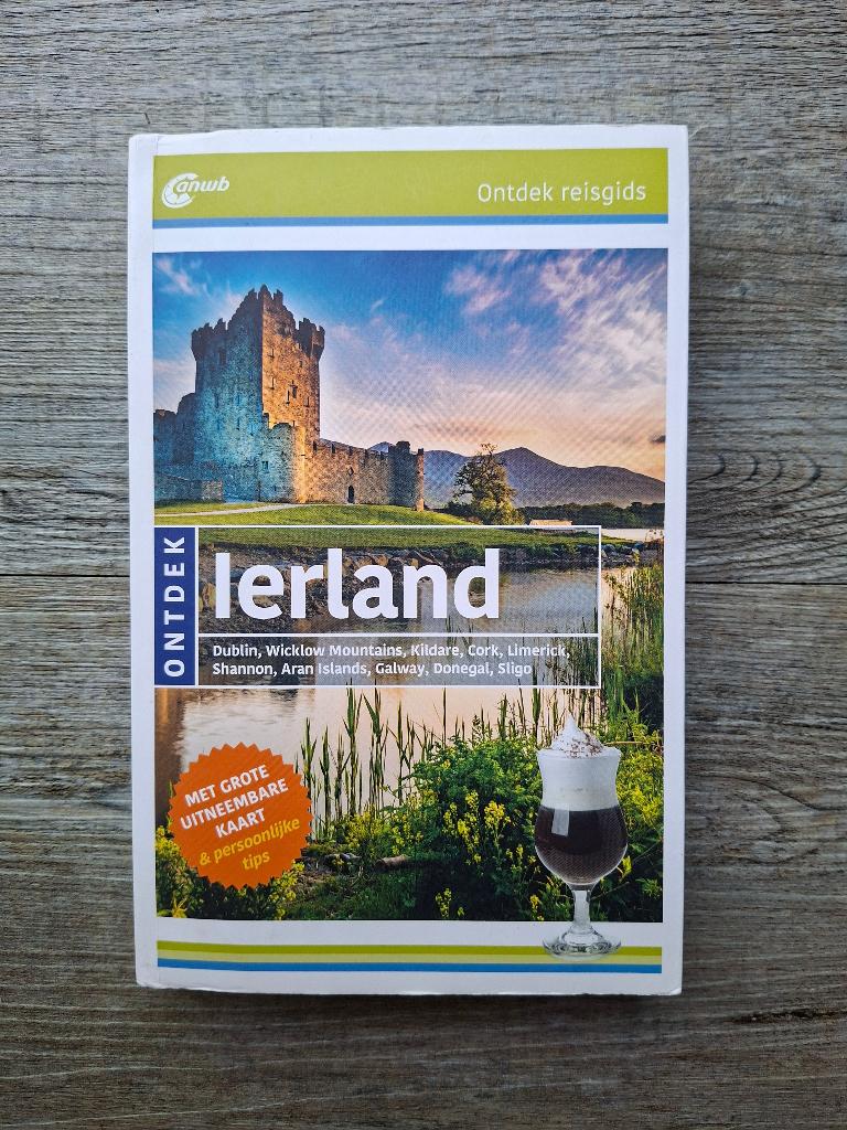 Ontdek Ierland ANWB reisgids - editie 2023 - 304blz + kaart, Livres, Guides touristiques, Guide ou Livre de voyage, Enlèvement ou Envoi