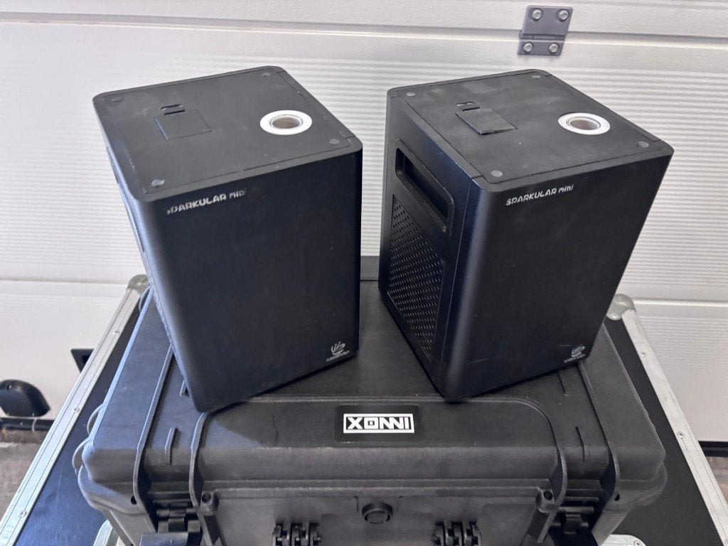 Showven Sparkular Mini BT06 set met koffer en remote, Enlèvement ou Envoi, Utilisé, Autres types