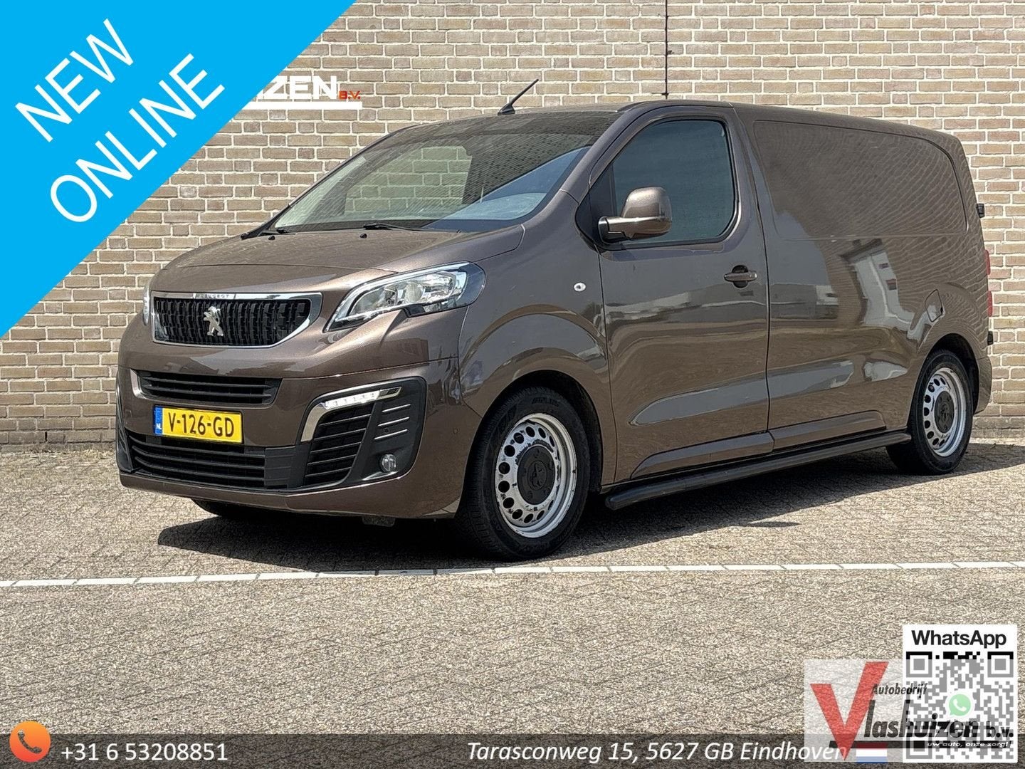 Peugeot Expert 227S 2.0 BlueHDI 180 Premium Pack | € 6.350,-, Auto's, Bestelwagens en Lichte vracht, Bedrijf, ABS, Airconditioning
