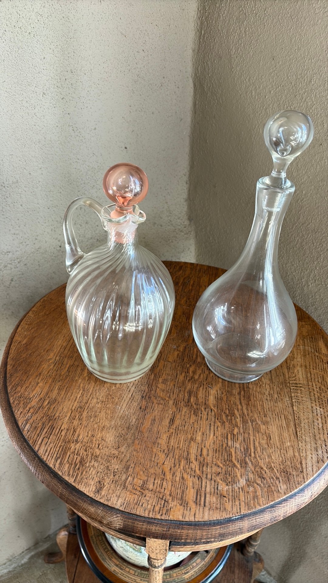 Carafes verre, Verre, Enlèvement, Utilisé