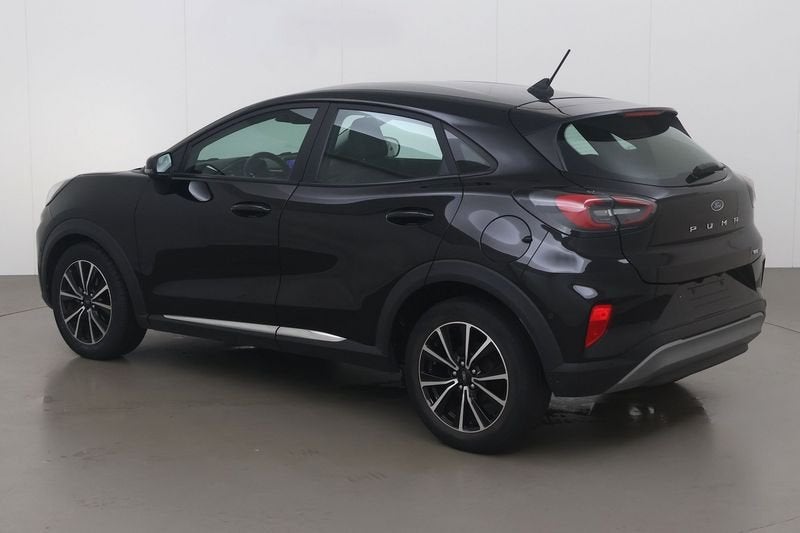 Ford Puma 1.0 ecoboost titanium 125, Auto's, 4 deurs, 9 kW, Overige bekleding, Zwart