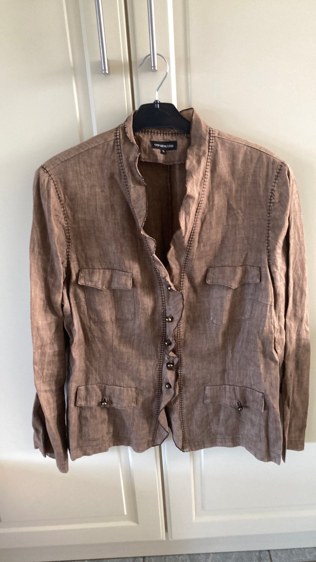 Blouse vestje Caroline biss maat 46, Kleding | Dames, Ophalen of Verzenden, Zo goed als nieuw, Maat 46/48 (XL) of groter