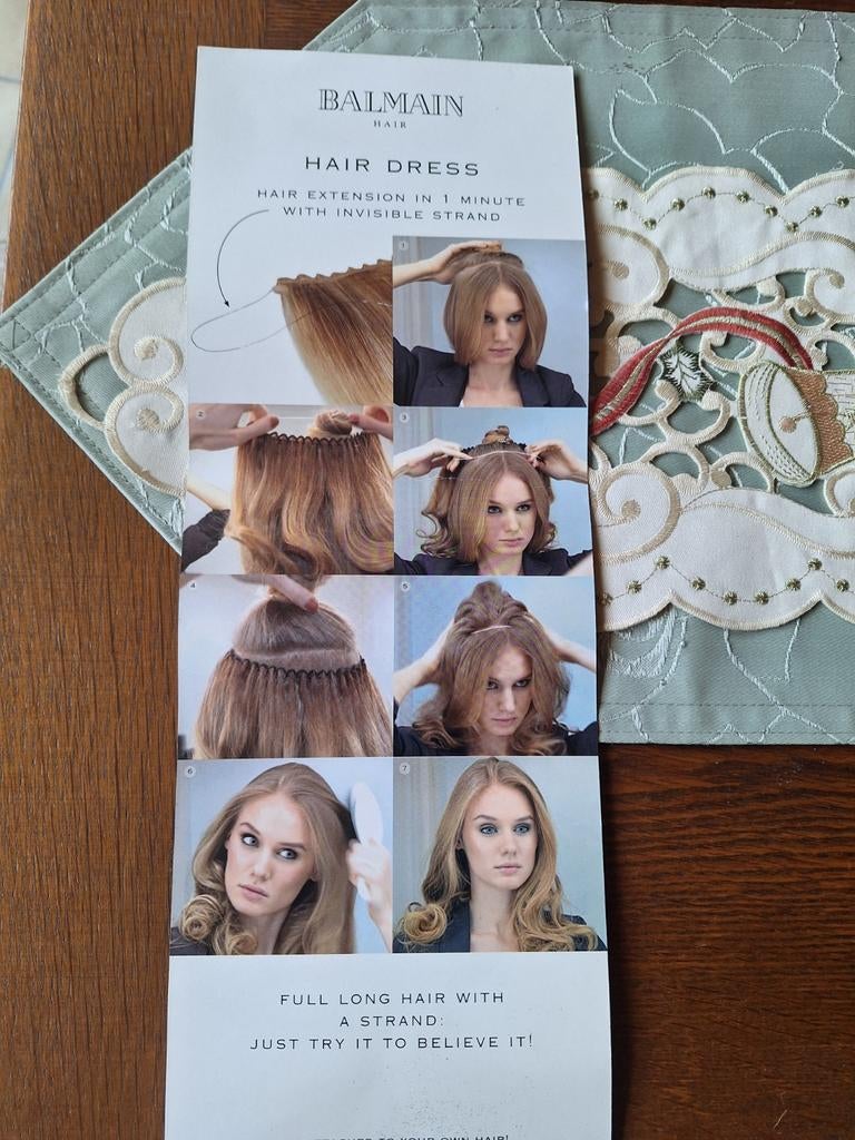 Balmain Hair Dress, Ophalen