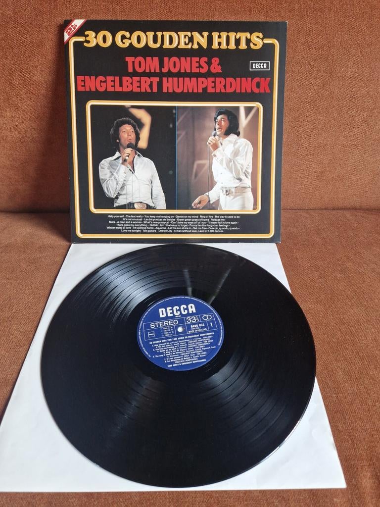Tom Jones & Engelbert Humperdinck 30 gouden hits, Cd's en Dvd's, Ophalen of Verzenden