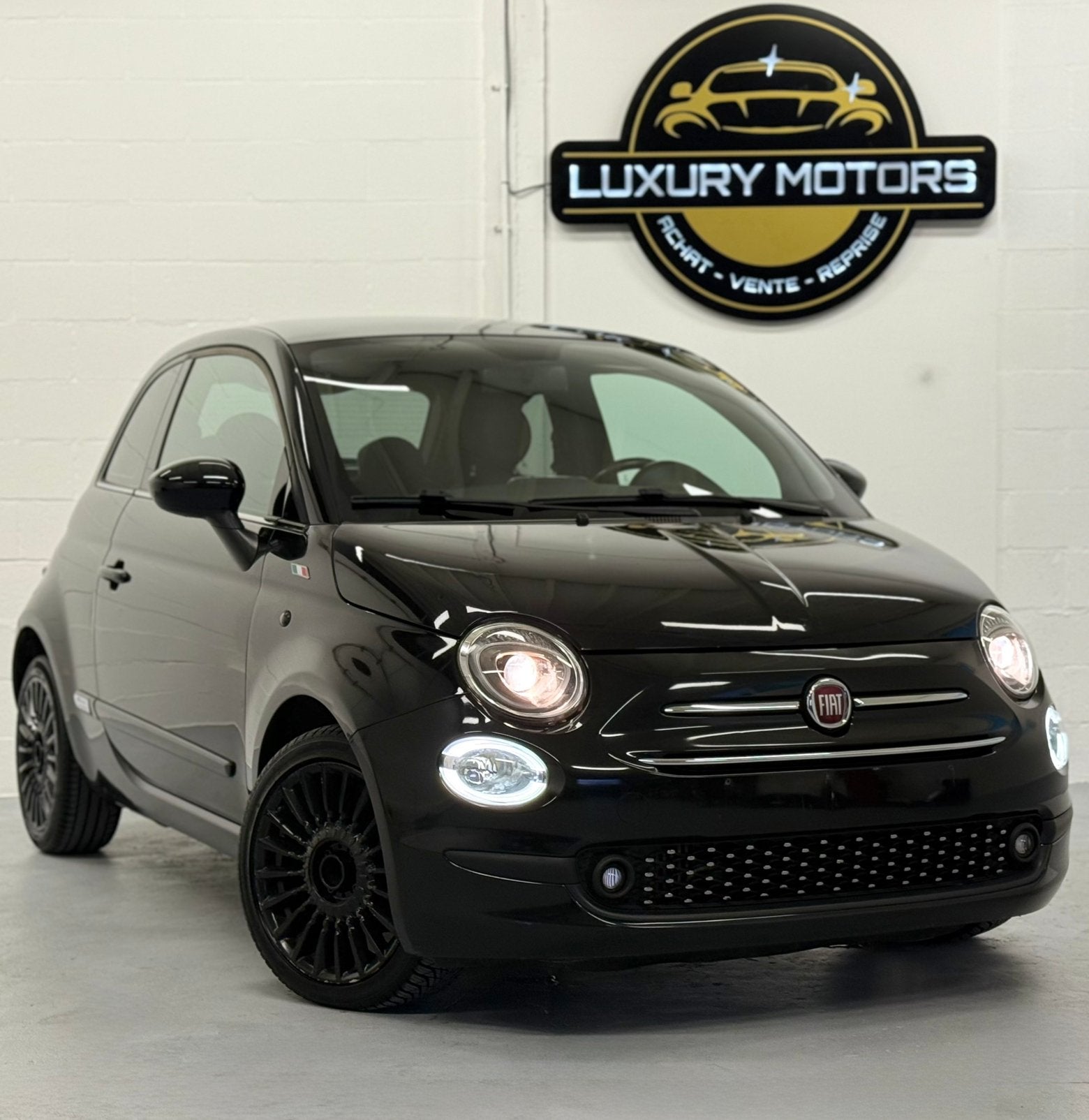 FIAT 500 2016 1.3 Multijet EURO 6B BLACK ÉDITION CT OK, Autos, Fiat, Entreprise, ABS, Airbags, Air conditionné, Alarme, Climatisation automatique