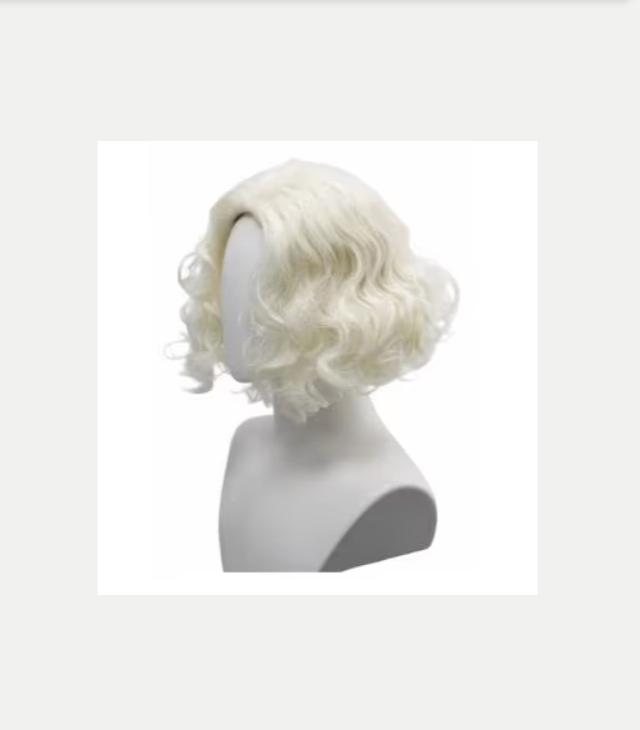 Perruque cosplay Marilyn Monroe blonde synthétique, Enlèvement ou Envoi, Neuf