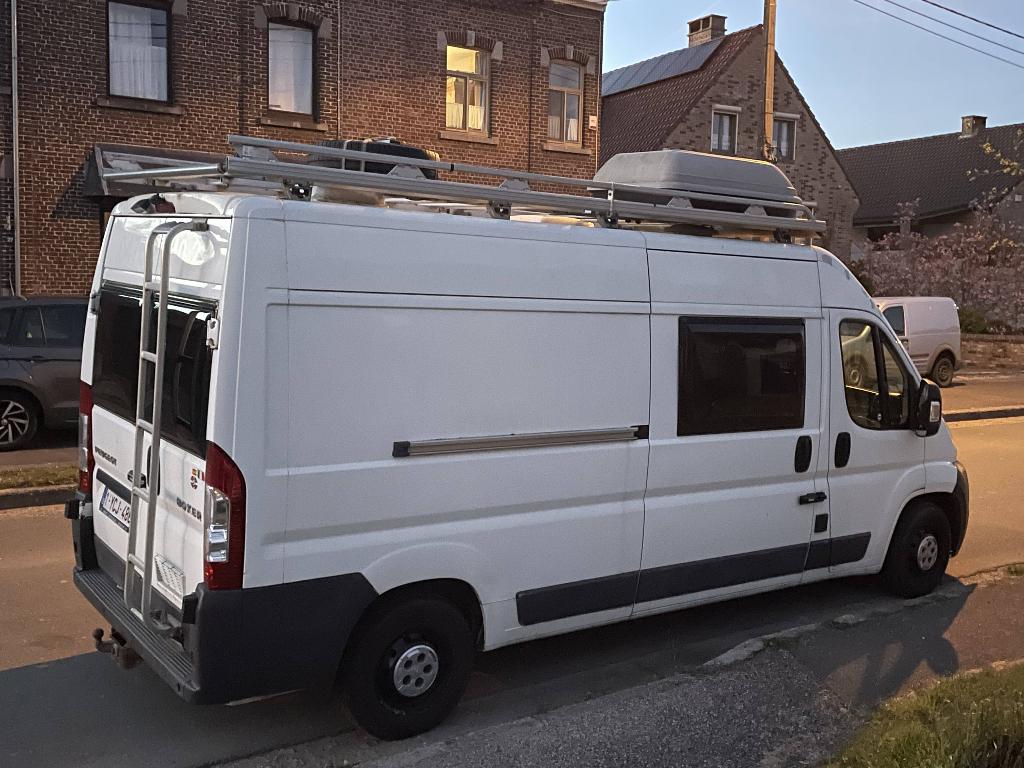 Van tot finish voor Vanlifer of motorrijder, Caravans en Kamperen, Mobilhomes, Chemisch toilet, 7 tot 12 maanden geleden, Particulier