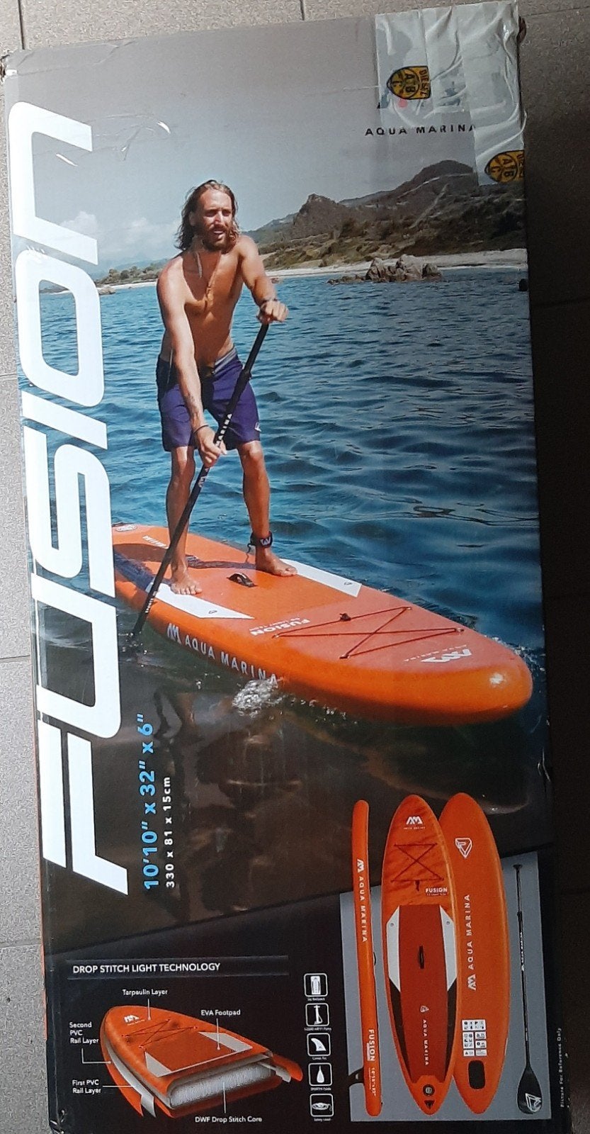 Aqua Marina Fusion SUP Set 10'10 Compleet, Ophalen