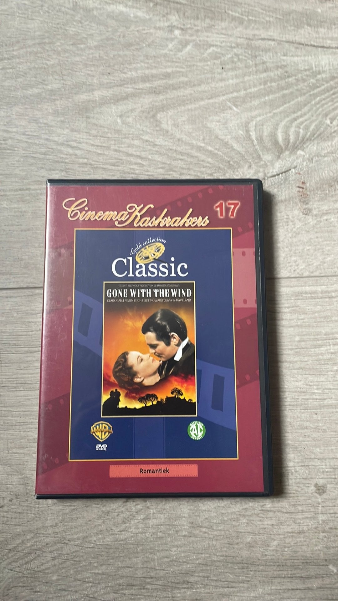 Gone With the Wind DVD, Enlèvement, Comme neuf