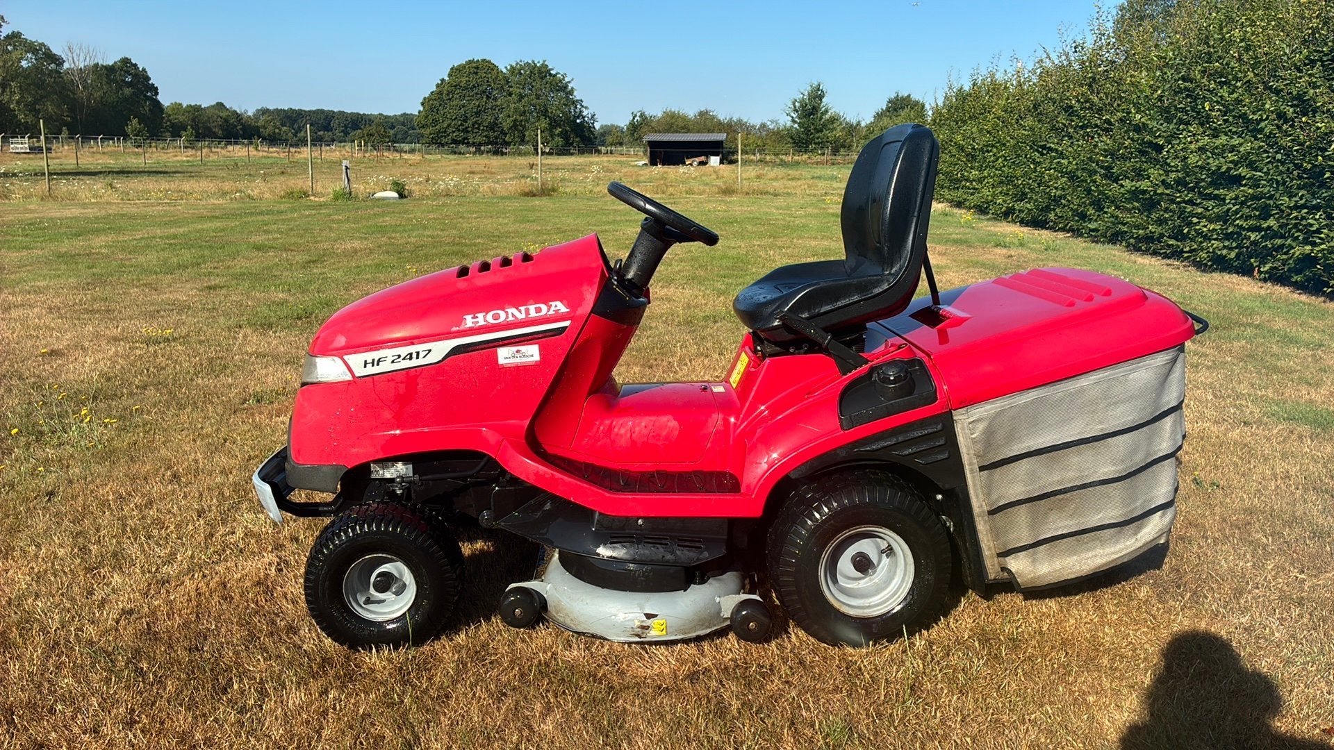 Honda HF 2417 bj 08/21 met maar 38u draaiuren., Ophalen, Zo goed als nieuw