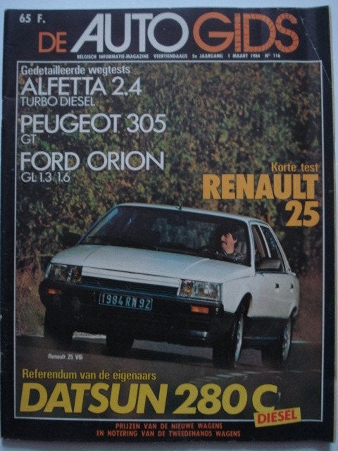 AutoGids 116, Verzenden, Gelezen, Algemeen