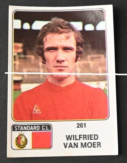 Panini Football 73 -74/Standard Liege/Wilfried Van Moer, Envoi, Comme neuf, Affiche, Image ou Autocollant