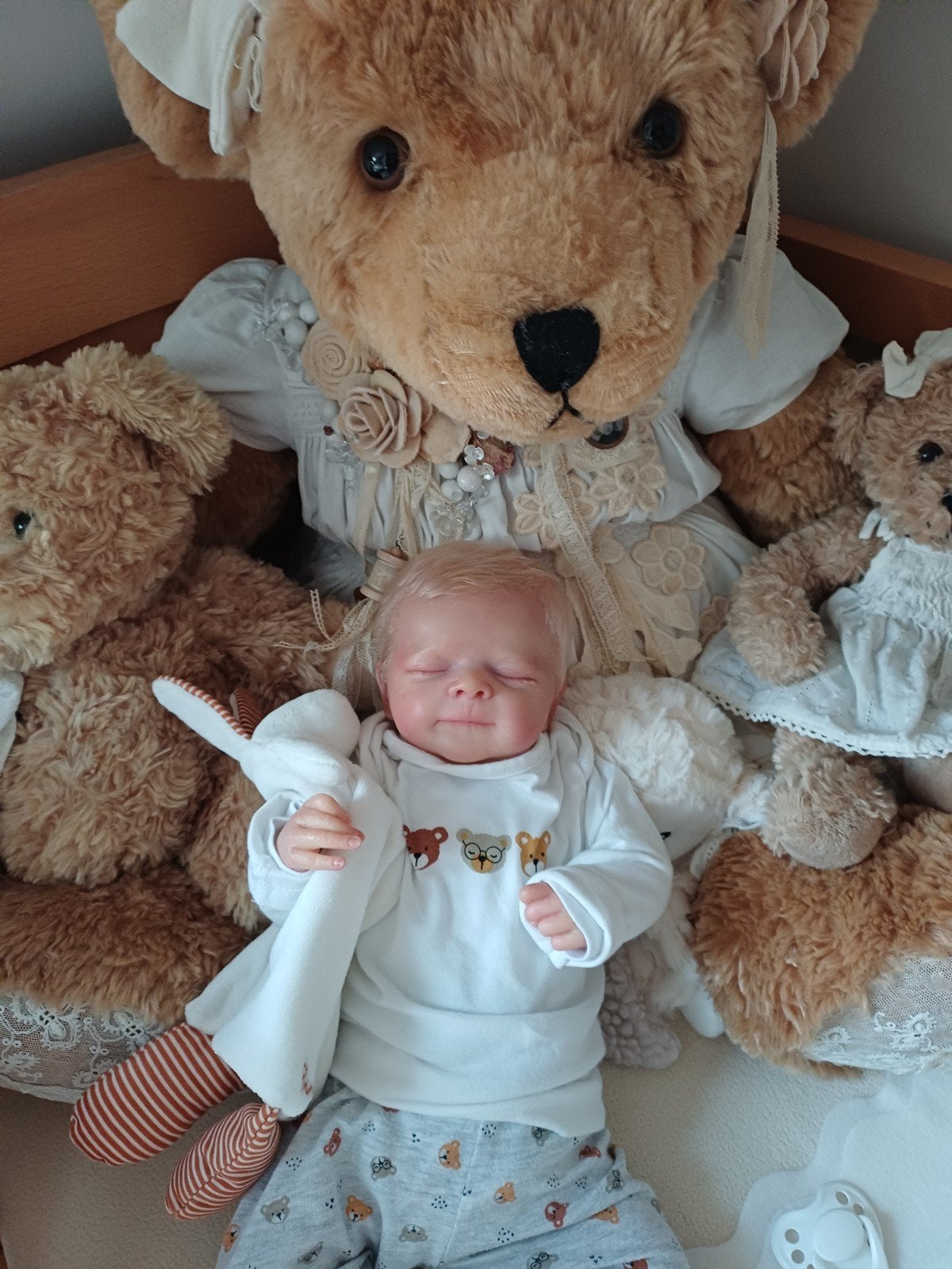 reborn lillie met certificaat, Verzamelen, Ophalen of Verzenden, Zo goed als nieuw, Overige typen, Levensecht of Reborn