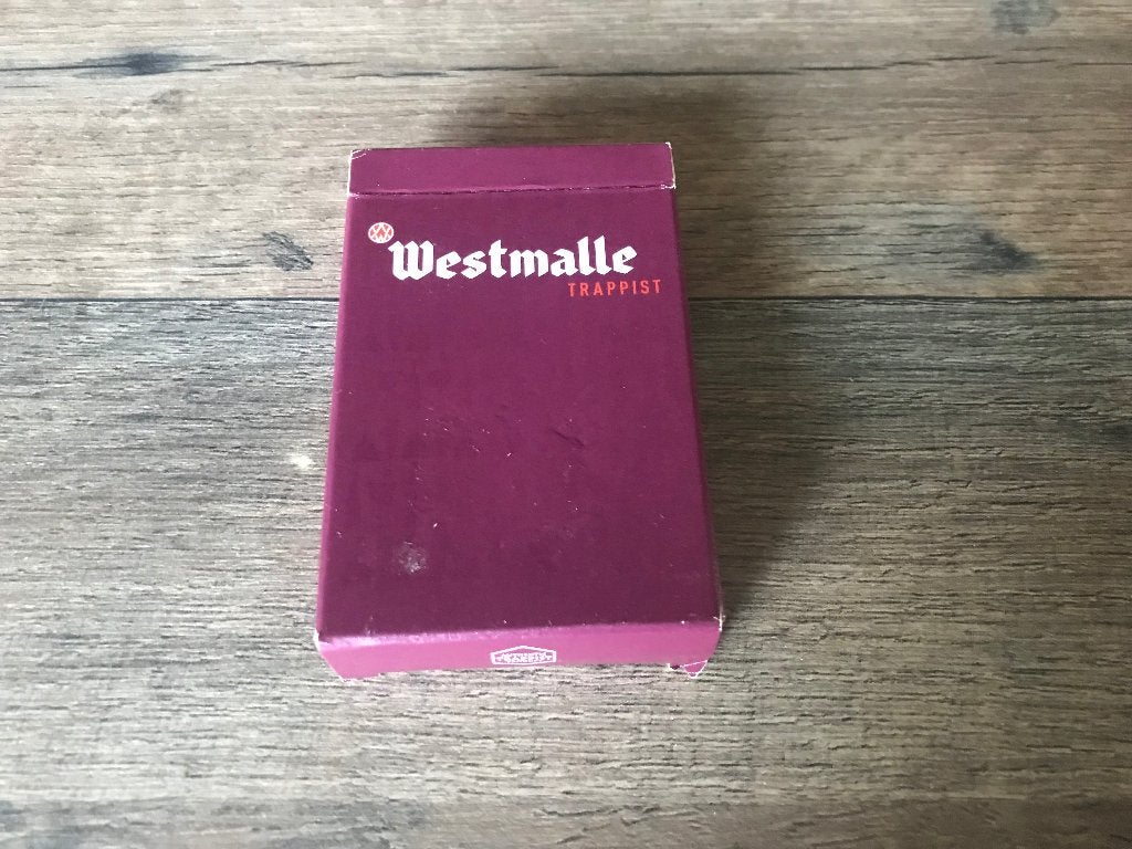 Boek speelkaarten Westmalle trappist, Ophalen of Verzenden, Nieuw, Speelkaart(en)