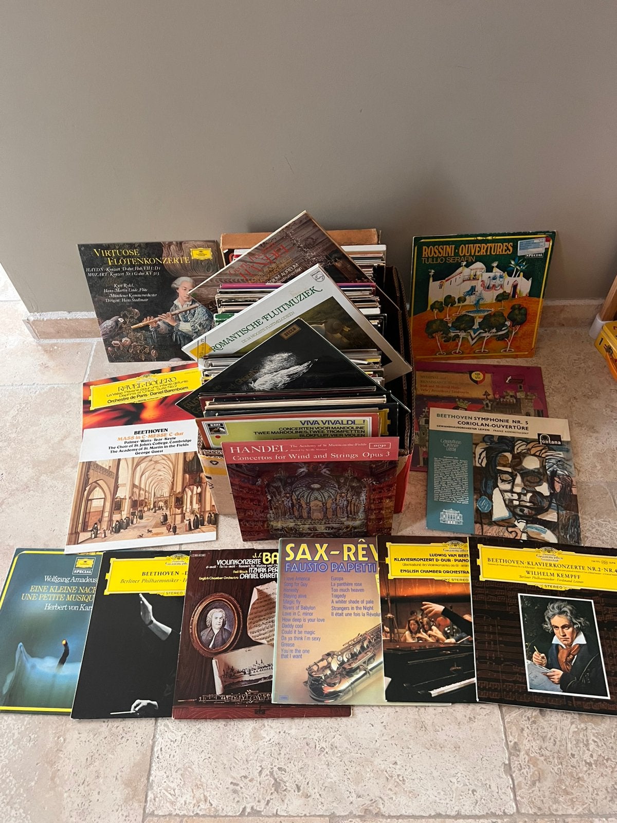 Lot vinyl klassiek, CD & DVD, Vinyles | Classique, Enlèvement ou Envoi, Comme neuf