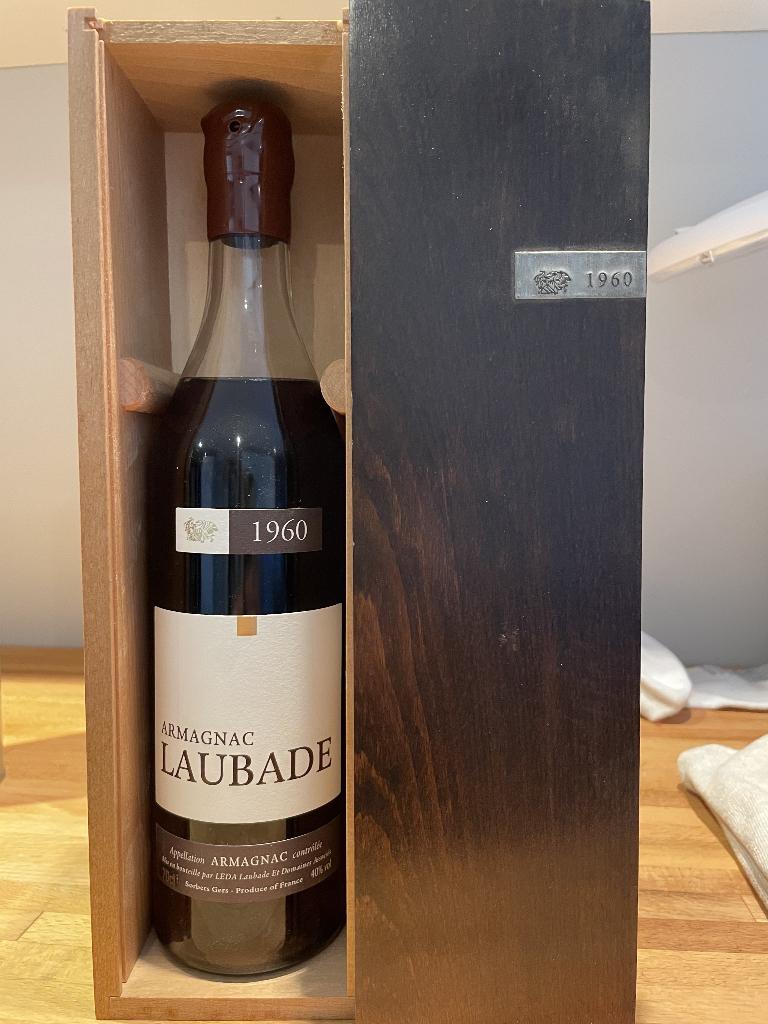 ARMAGNAC LAUBADE 1960, Ophalen of Verzenden