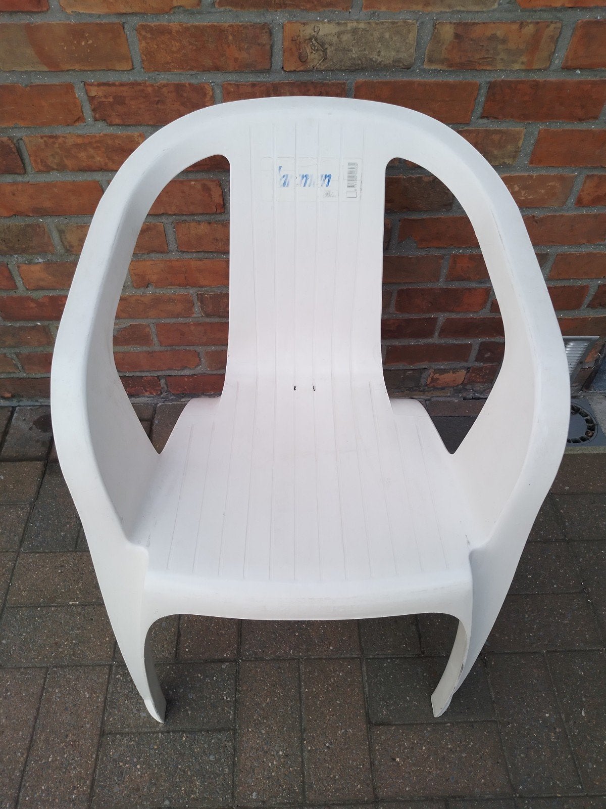 7 Tuinstoelen, Tuin en Terras, Ophalen, Gebruikt, Kunststof, Stapelbaar