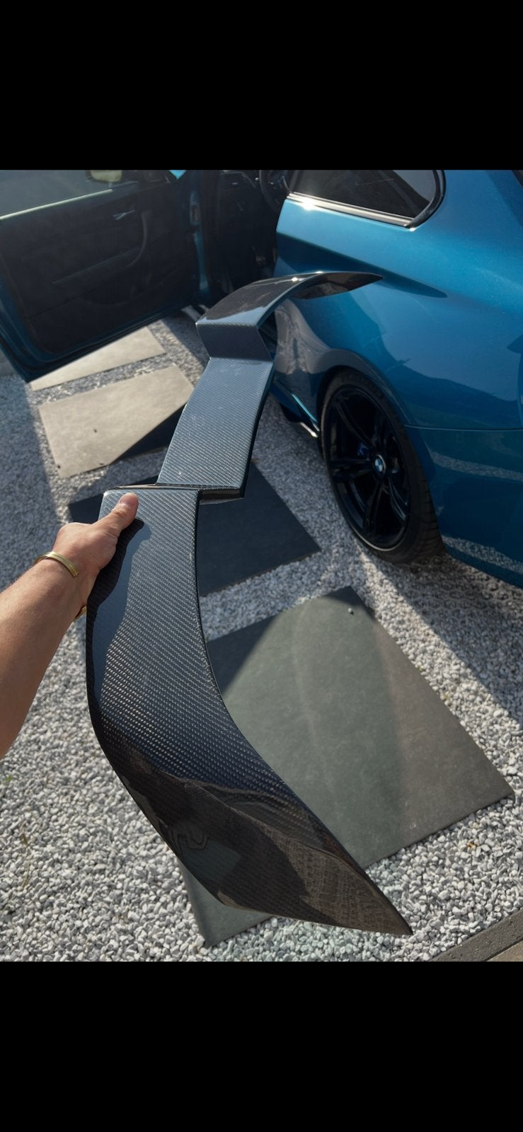 M2 F87 / F22 2 reeks carbon koffer spoiler, Ophalen