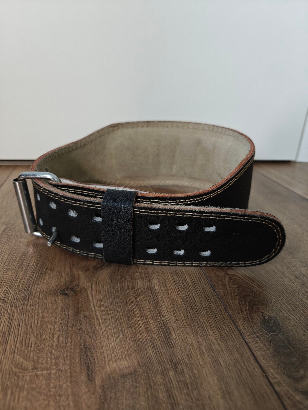 Fitness / Powerlift belt, halter riem (Harbinger), Ophalen, Zo goed als nieuw, Buik, Halterriem