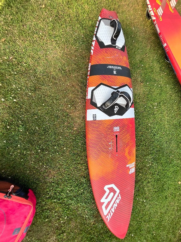 Waveboard Fanatic Grip 76 liter, Sports nautiques & Bateaux, Planche à voile, Planche, Fanatic, Moins de 250 cm, Enlèvement