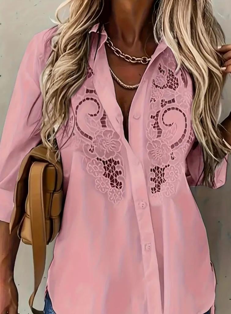 Blouse roze, Kleding | Dames, Blouses en Tunieken, Ophalen of Verzenden, Nieuw, Maat 38/40 (M), Roze