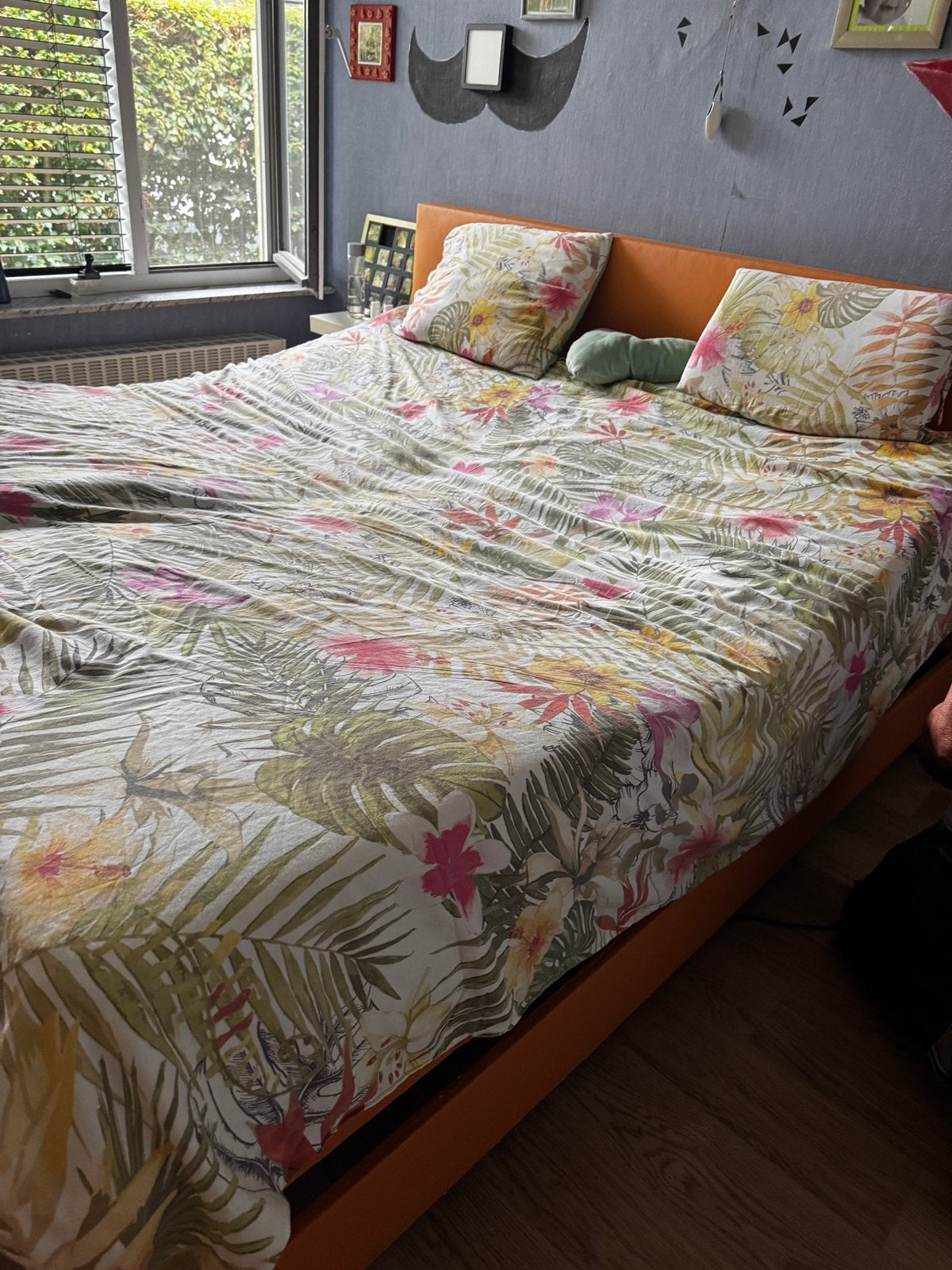 Boxspring, Maison & Meubles, Chambre à coucher | Chambres à coucher complètes, Enlèvement, Utilisé, Deux personnes, Modern