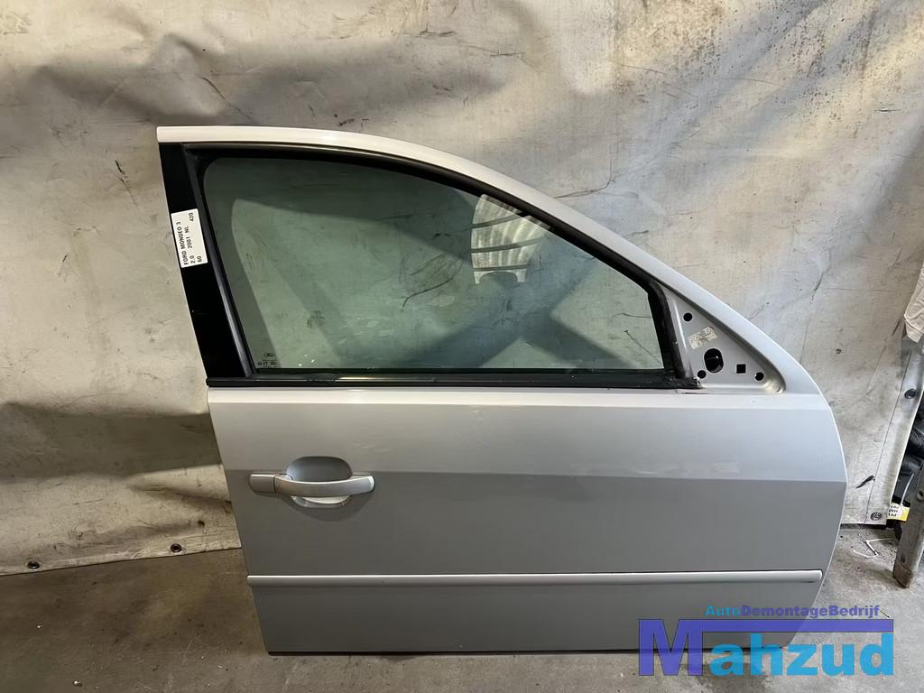 FORD MONDEO 3 Zilver 06 O6 Rechts voor deur 2000-2007, Auto-onderdelen, Gebruikt, Deur, Info@ford.com, Ford
