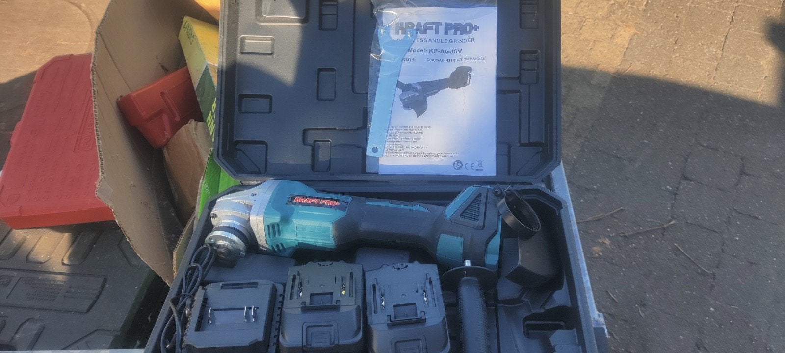 Kraftpro+ slijpschijf nieuw, Doe-het-zelf en Bouw, Ophalen, Nieuw, Haakse handslijpmachine