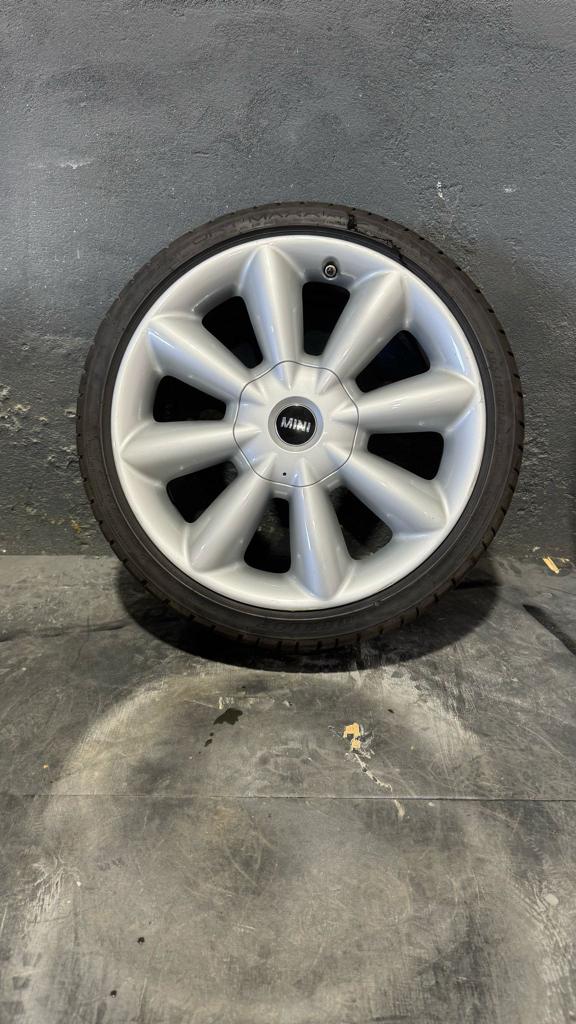 Mini cooper velgen 18 inch met nieuwe banden, 18 inch, Gebruikt, -, -