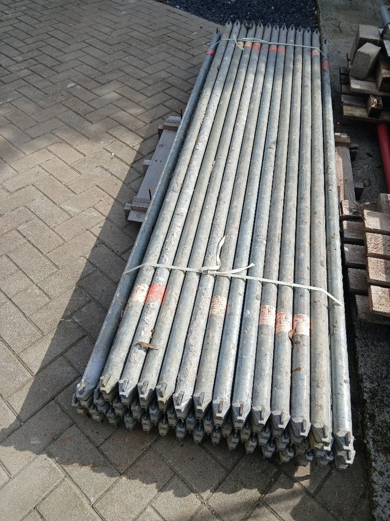 Layher steiger, Ophalen, Gebruikt