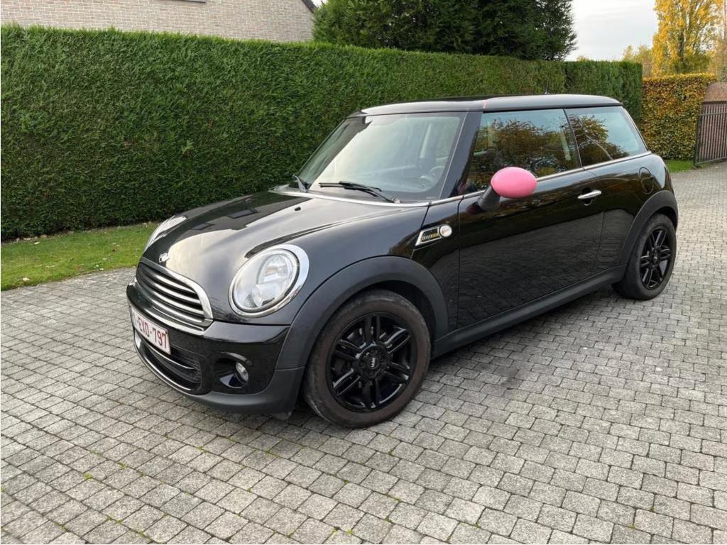 Mini One, Auto's, Zwart, Zwart, Handgeschakeld, Particulier