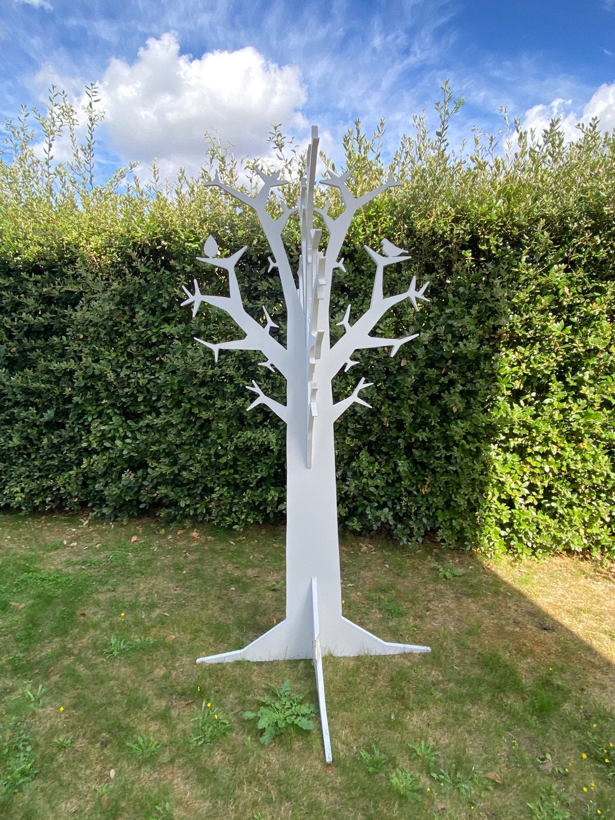 Boom in hout gesneden, Huis en Inrichting, Woonaccessoires | Kapstokken, Ophalen, Gebruikt, Hout, 200 cm of meer