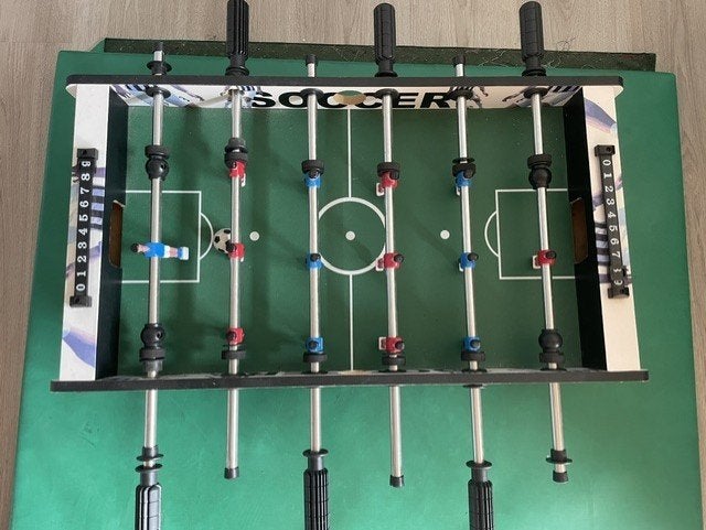 Kickertafel kinderen (tafelmodel), Ophalen, Zo goed als nieuw