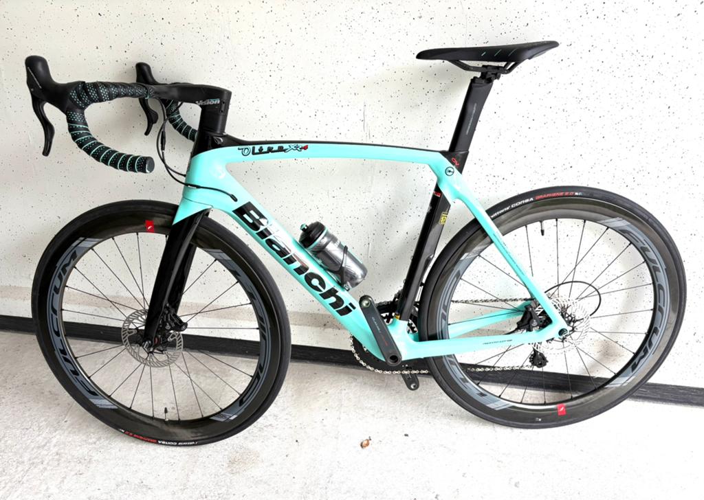 Disque Bianchi Oltre XR4 Super Record Campagnolo - État neuf, Vélos & Vélomoteurs, Vélos | Vélos de course, Enlèvement ou Envoi