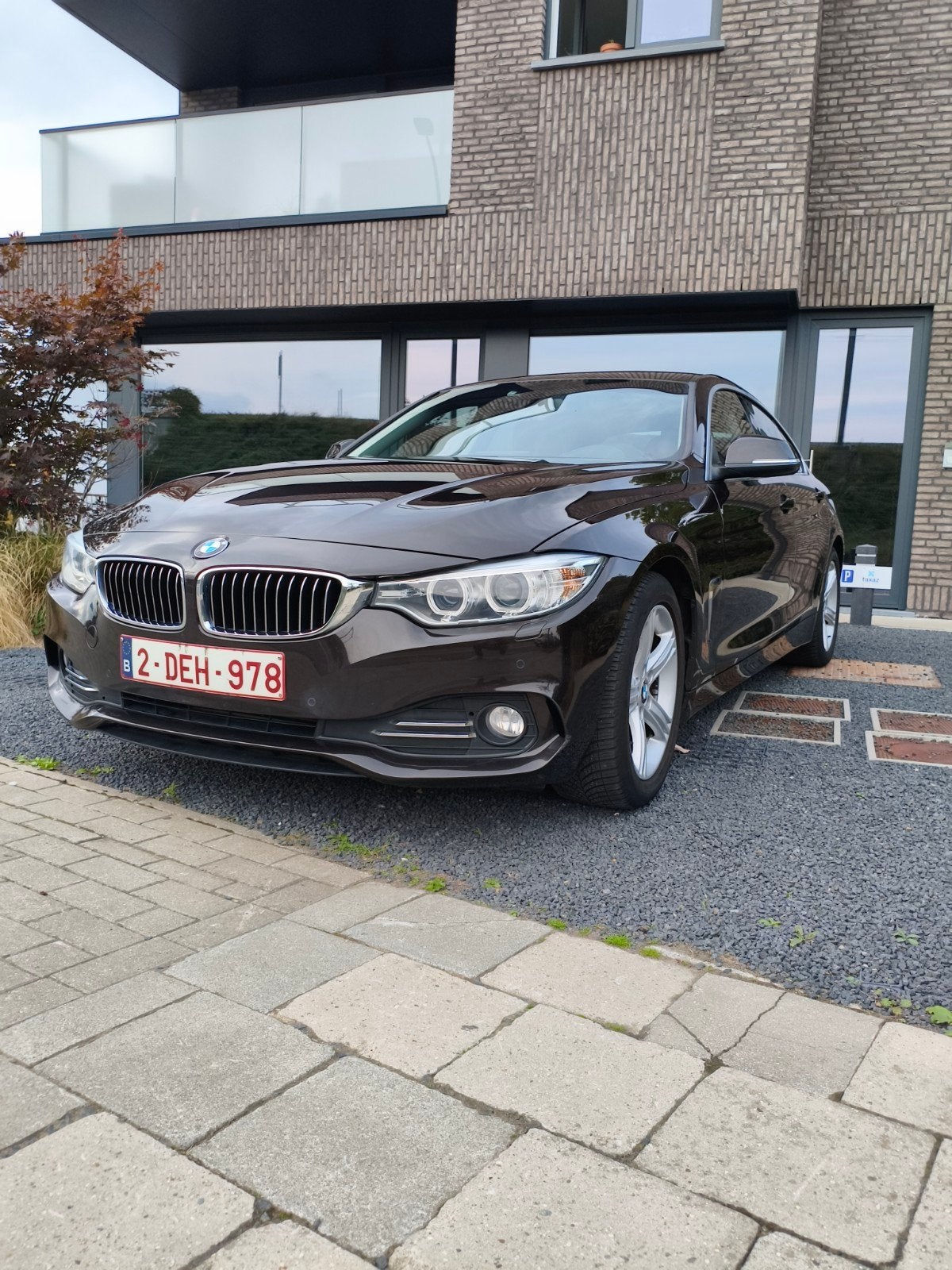 Bmw 418d Gran Coupe 2016 Luxury Line, Auto's, 1998 cc, Achterwielaandrijving, Bruin, Leder