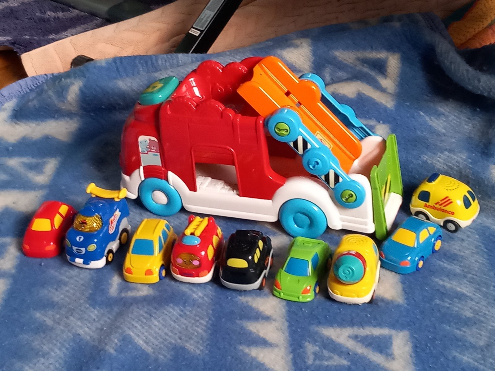 vrachtwagen met auto's, Kinderen en Baby's, Ophalen