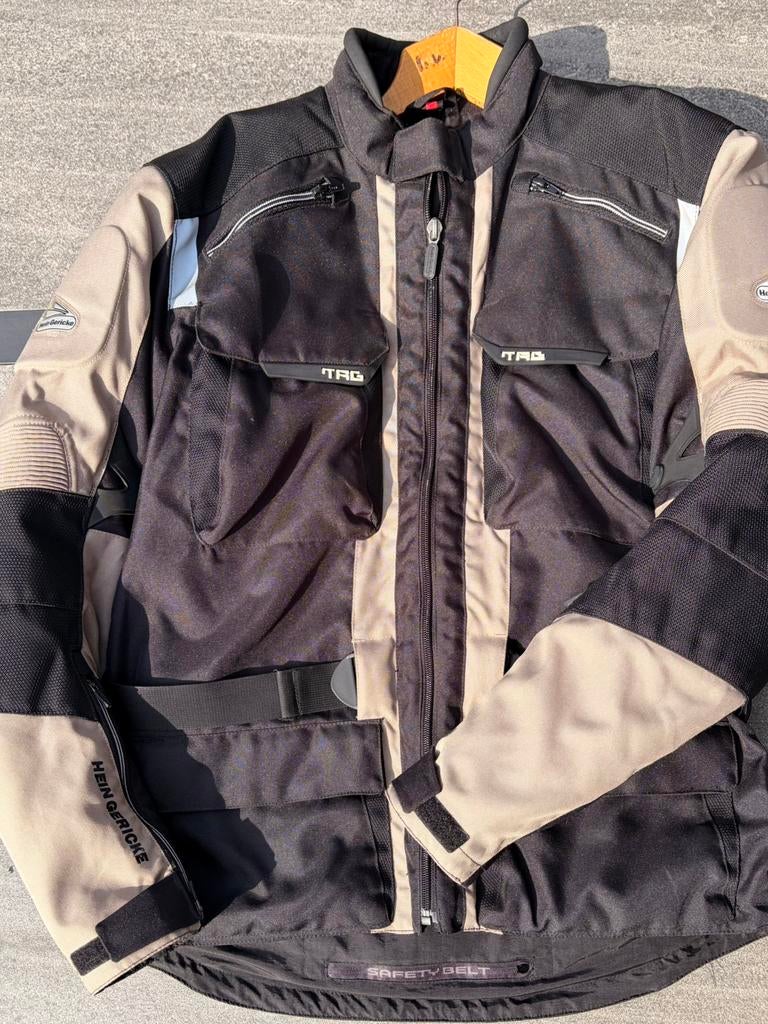 Adventure motorjas met uitbeembare wintervoering, Motoren, Ophalen, Tweedehands, Heren, Jas | textiel
