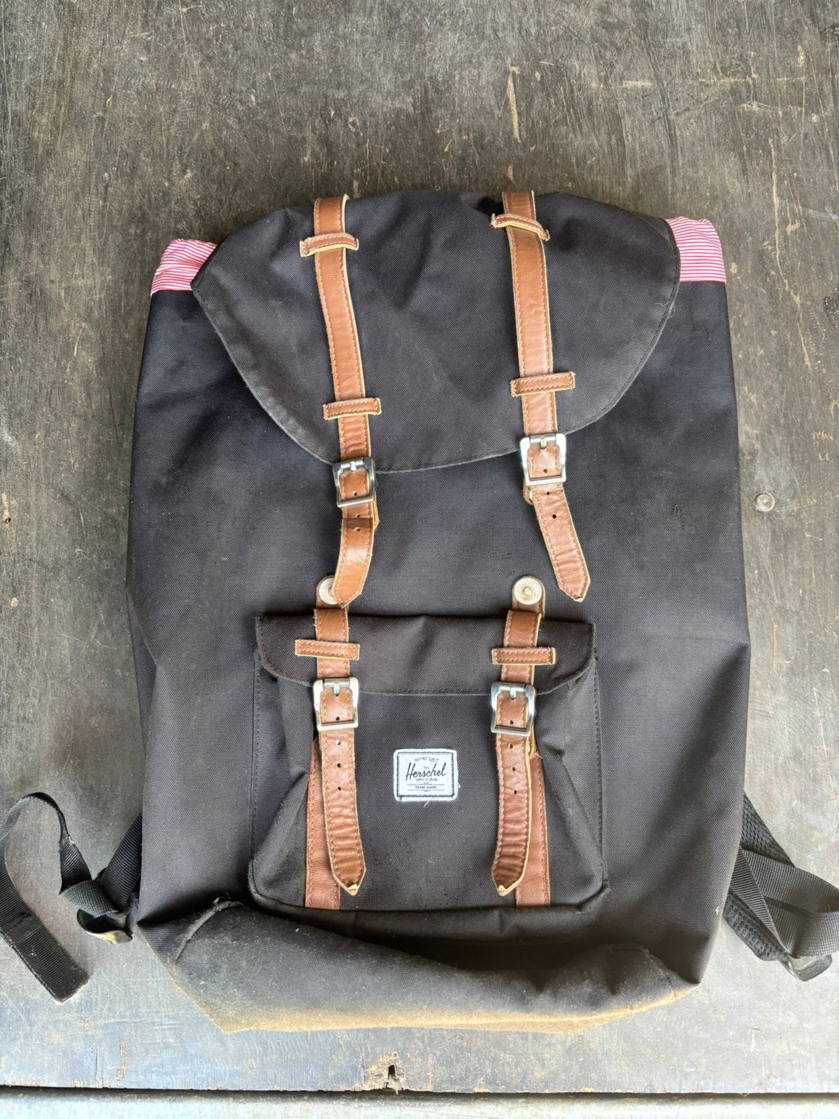 Rugtas (Hershel), Gebruikt, 25 tot 40 cm, Ophalen of Verzenden, Trekking