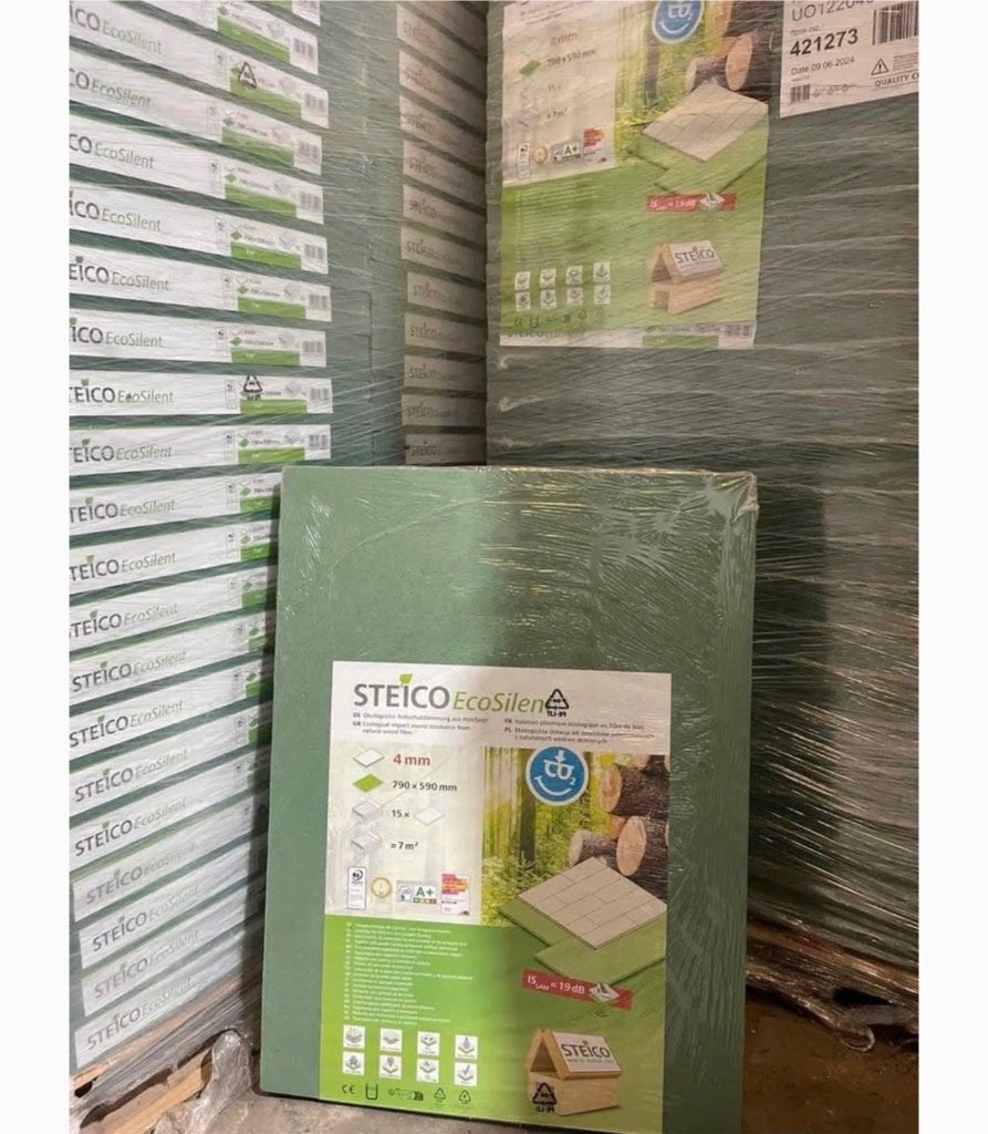 ‼️️Isolation acoustique parquet 4mm & 7mm en super PROMOS, Bricolage & Construction, Enlèvement, Neuf, Parquet