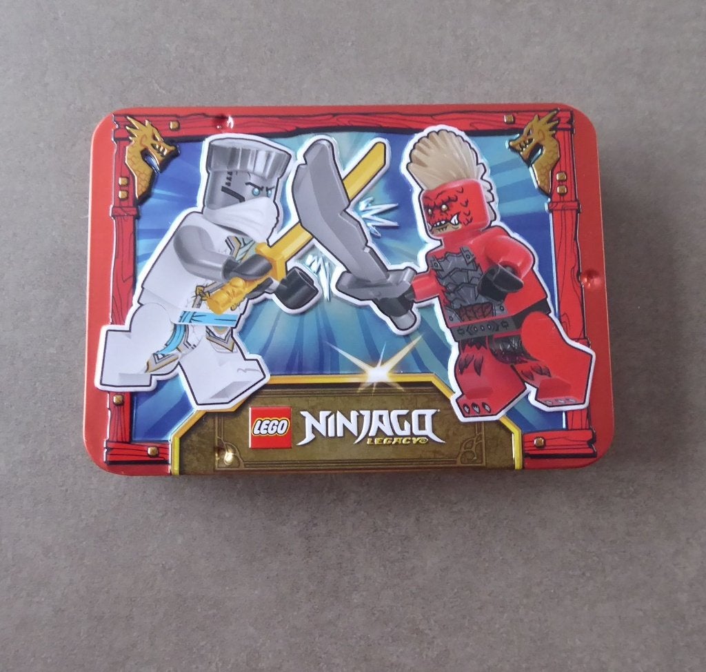 Metal box "Limited Edition" LEGO : Zane vs. Dragonian Scout, Enlèvement ou Envoi, Neuf, Minifigurines incluses, Lego