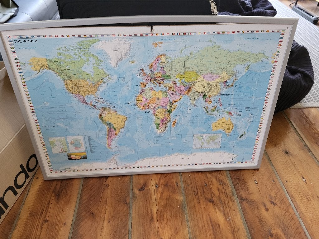 Wereldkaart, Enlèvement