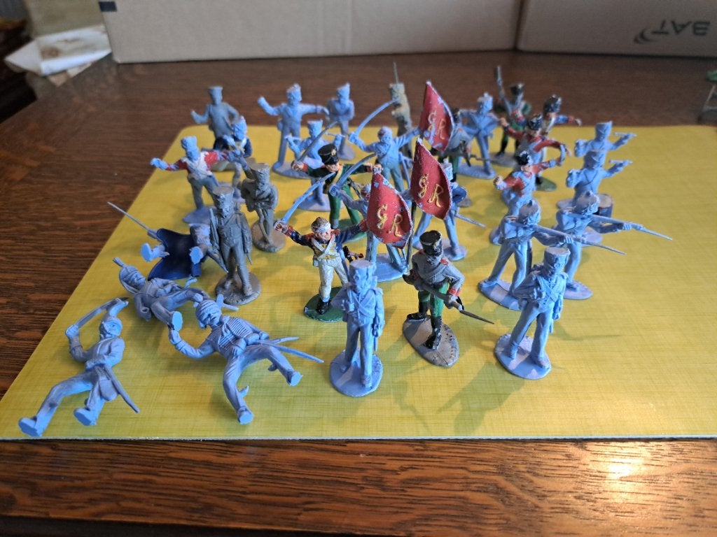 Soldats Napoléon 1er empire guerre airfix ou timpo ?, Enlèvement ou Envoi