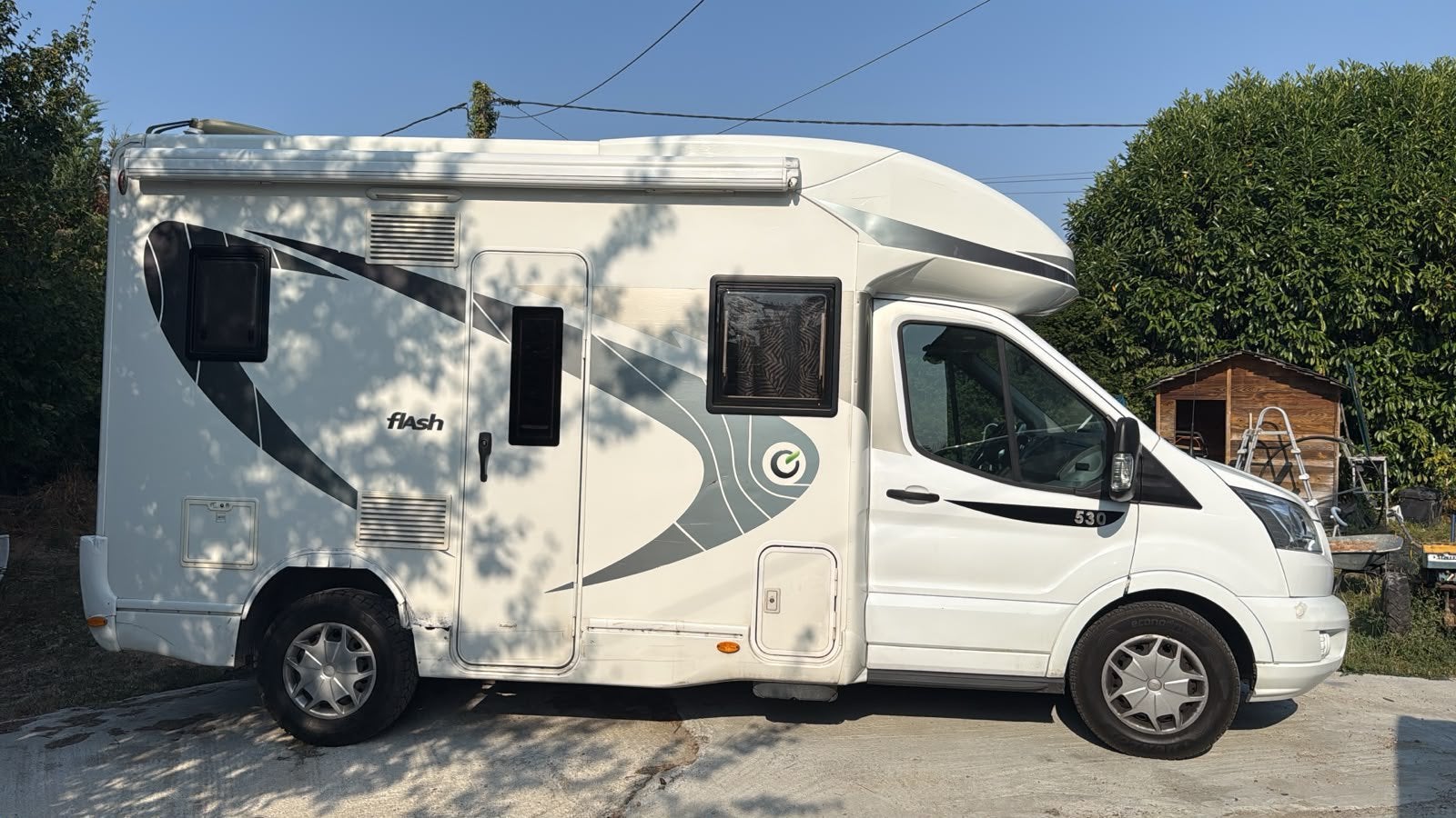 camping car chausson flash 530 2,0 130 bva, Caravanes & Camping, 5 à 6 mètres, Fiat, Chausson, Diesel