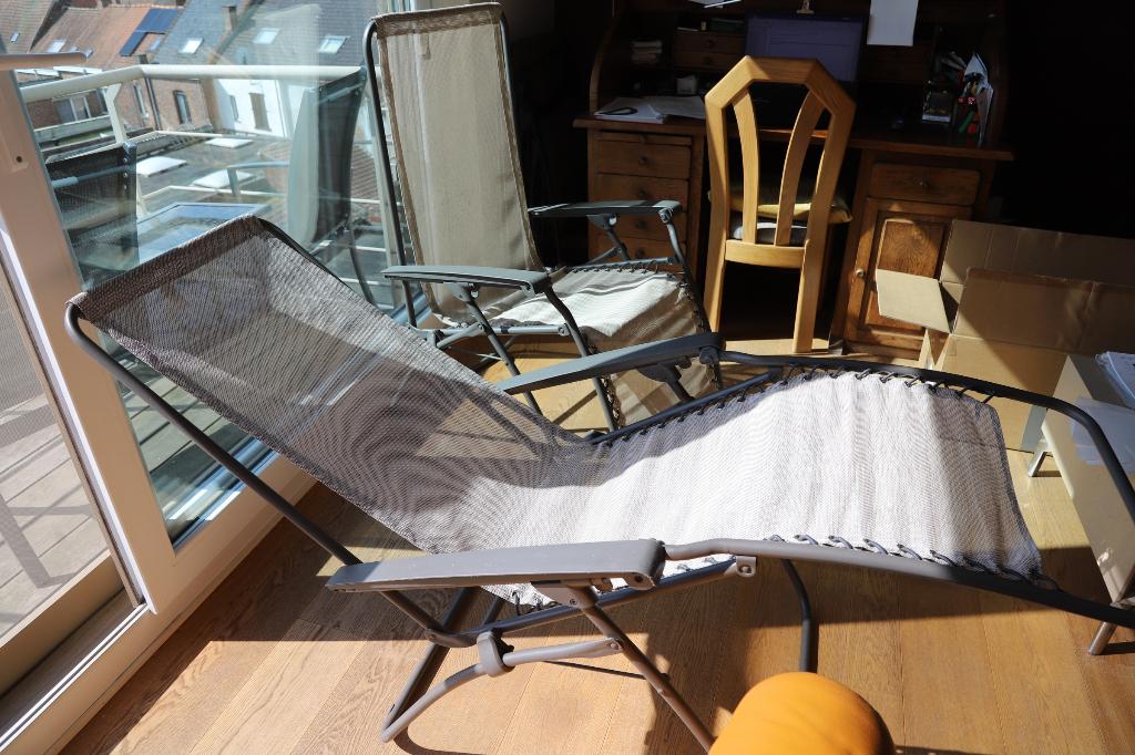 lafuma, Jardin & Terrasse, Enlèvement, Comme neuf, Aluminium, Réglable