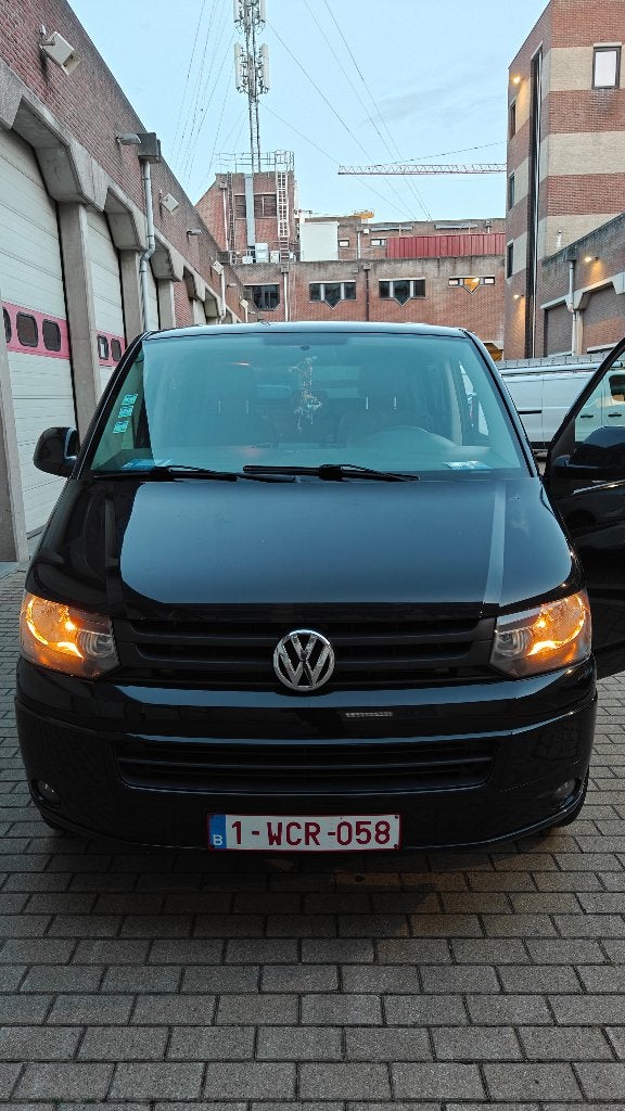 VW T5, Auto's, Stof, Zwart, Grijs, Particulier