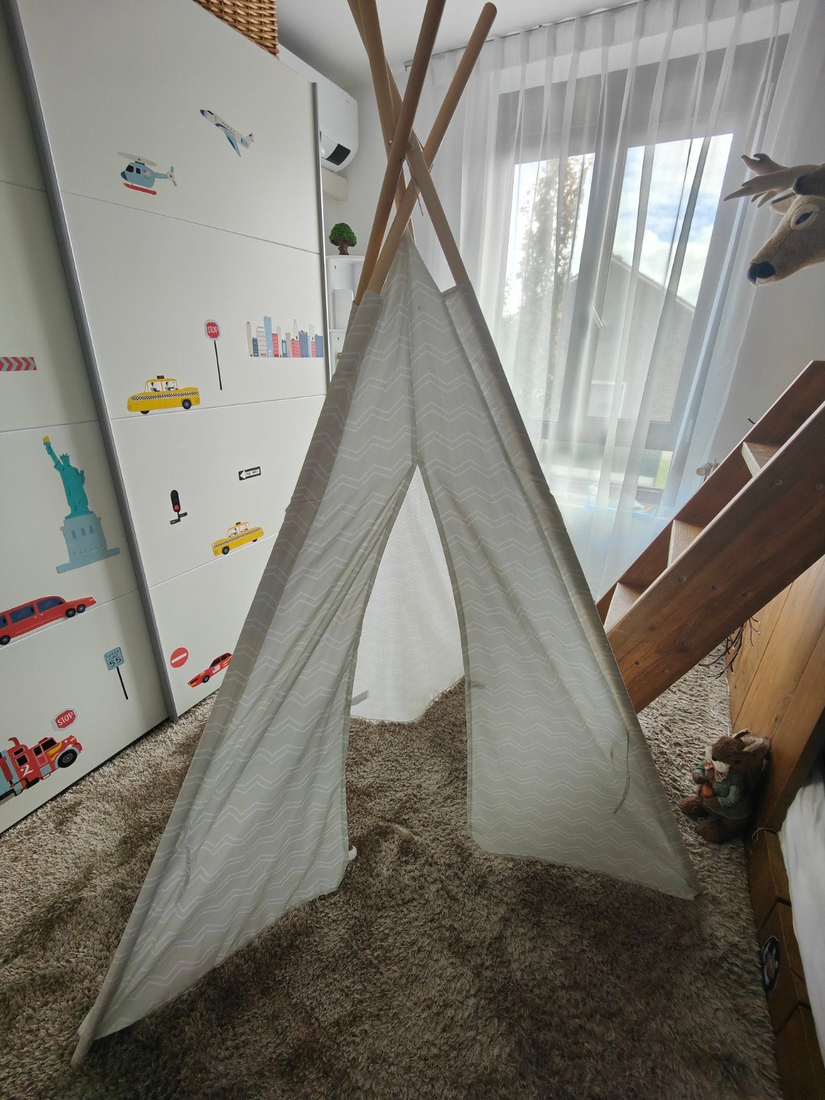 Prachtige 'Deco Tepee' Kinderspeeltent (160x120x120 cm), Ophalen