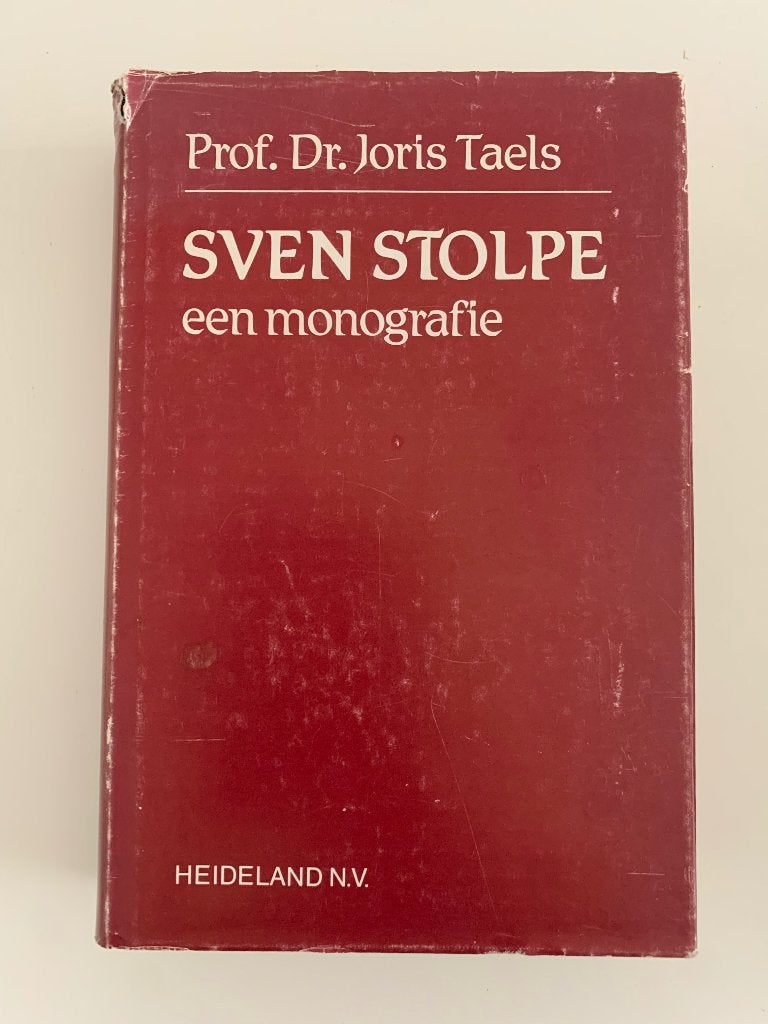 Sven Stolpe, een monografie Joris Taels, Livres, Biographies, Enlèvement ou Envoi, Utilisé