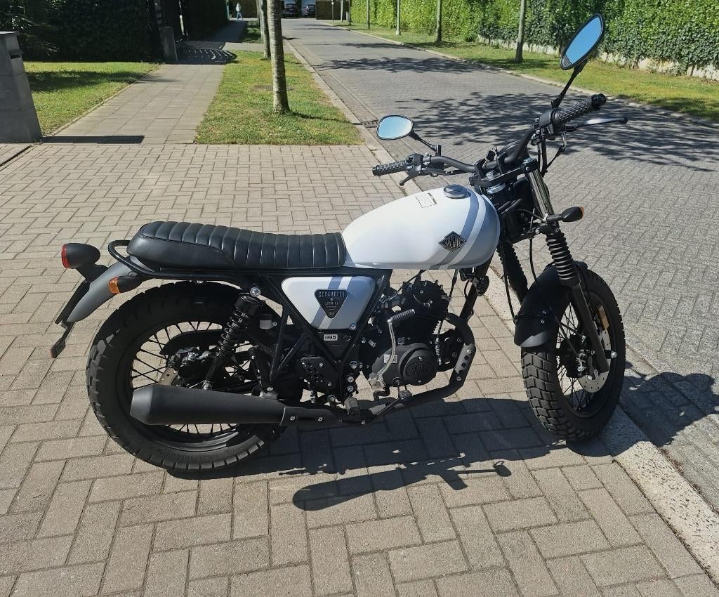 Archive Scramber 50E5 Blanc/bleu, Motos, Motos | Marques Autre, Occasion, Jusqu'à 11 kW, Particulier, Archive scramber