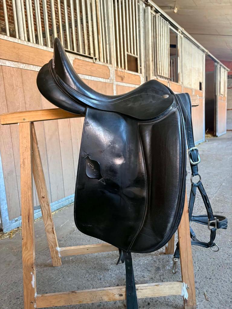 Selle zaldi monoquartier 17.5, Enlèvement, Comme neuf, Dressage